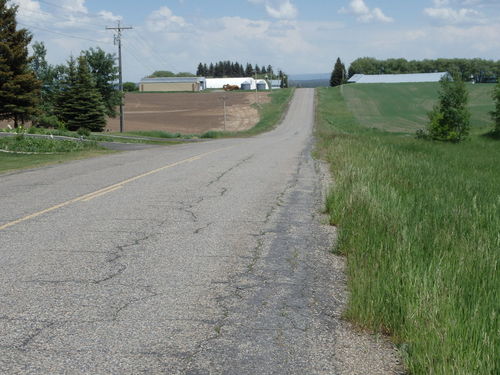 GDMBR: All over the world I have seen roads going through the middle of farm structures.